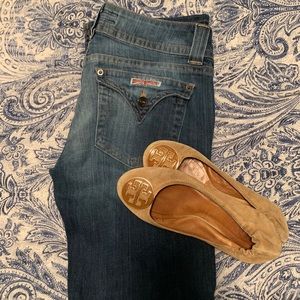 Hudson signature boot cut jeans